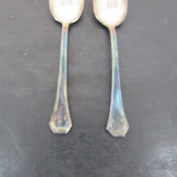 Reed & Barton Pompeian Greek Key & Scrollwork Design Jam/Jelly Spoon Lot of 4 - Picture 5 of 12